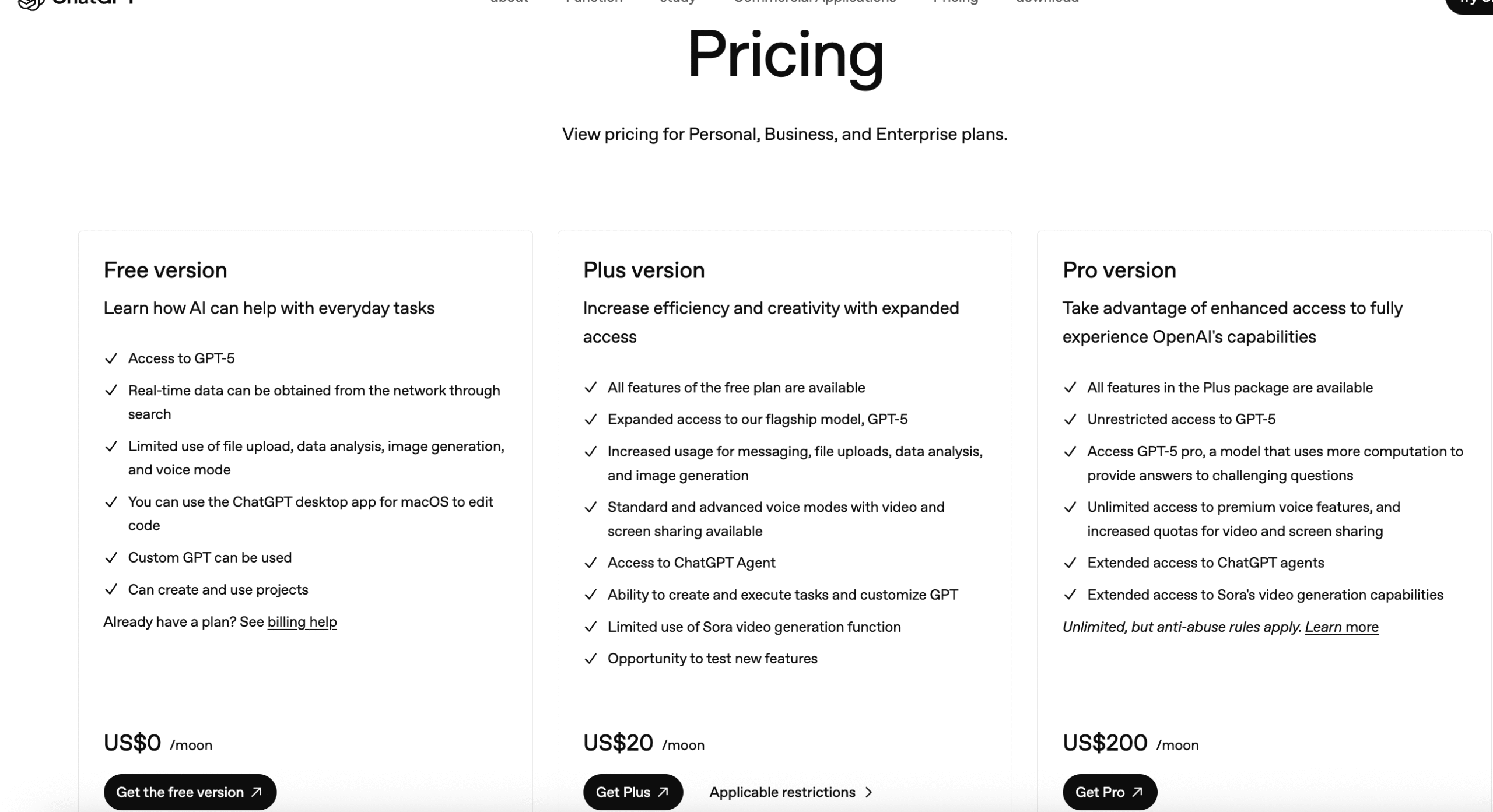 Pricing Comparison: Perplexity Pro vs ChatGPT Plus