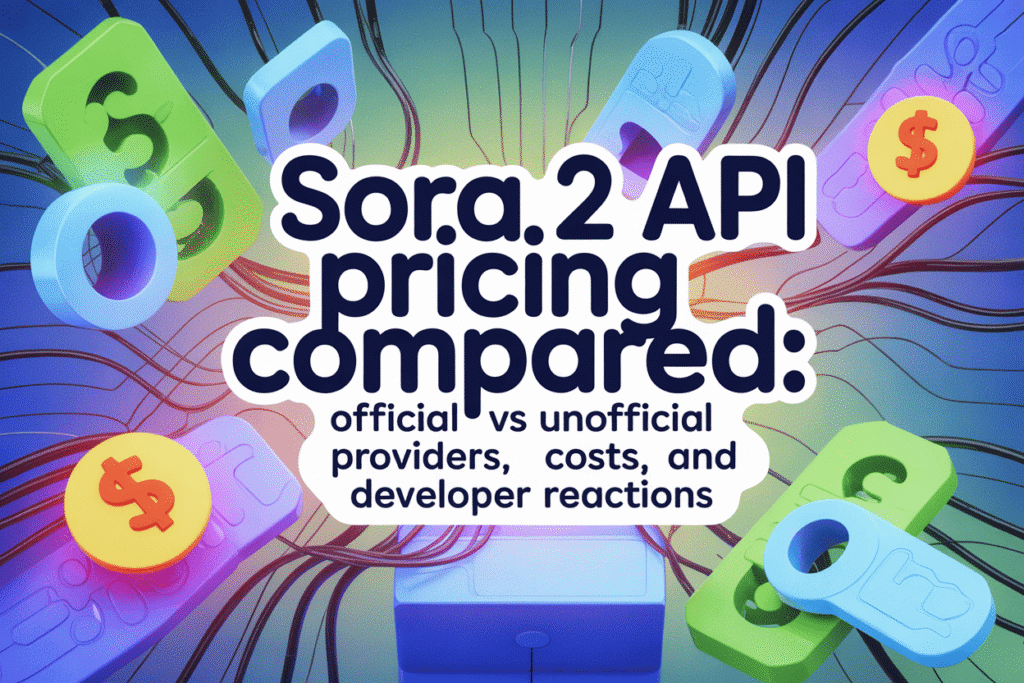 Sora 2 API Pricing Compared