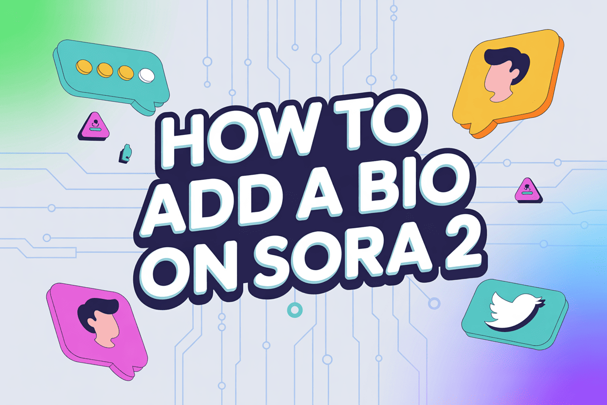 How to Add a Bio on Sora 2 (Step-by-Step Guide)