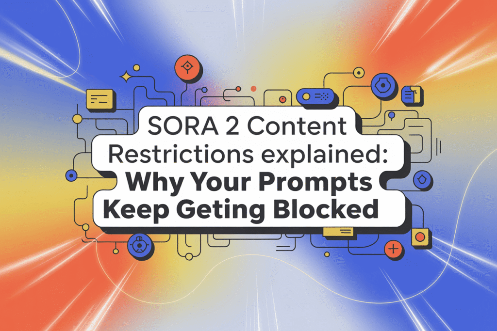 Sora 2 Content Restrictions Explained: Why Your Prompts Keep Getting Blocked