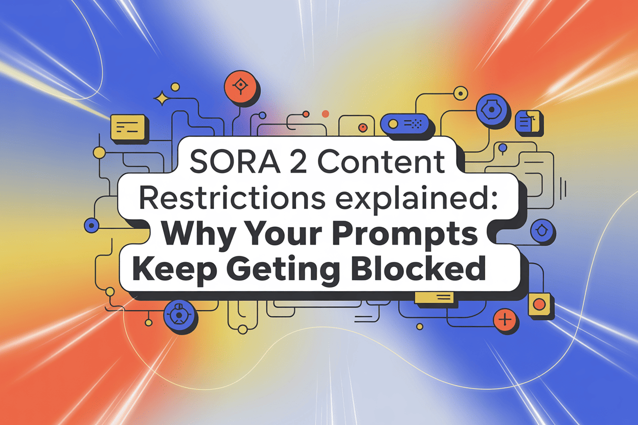 Sora 2 Content Restrictions Explained: Why Your Prompts Keep Getting Blocked