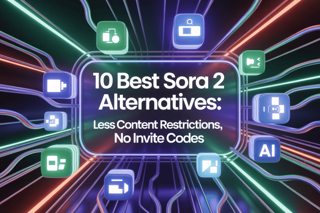 10 Best Sora 2 Alternatives: Less Content Restrictions, No Invite Codes