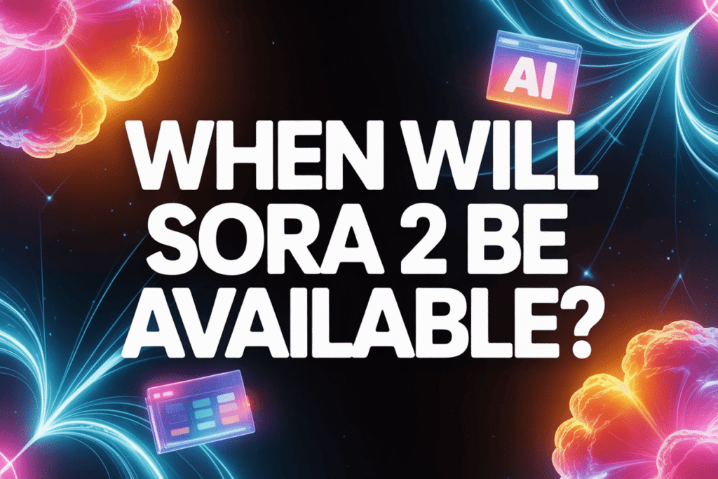 When Will Sora 2 Be Available?
