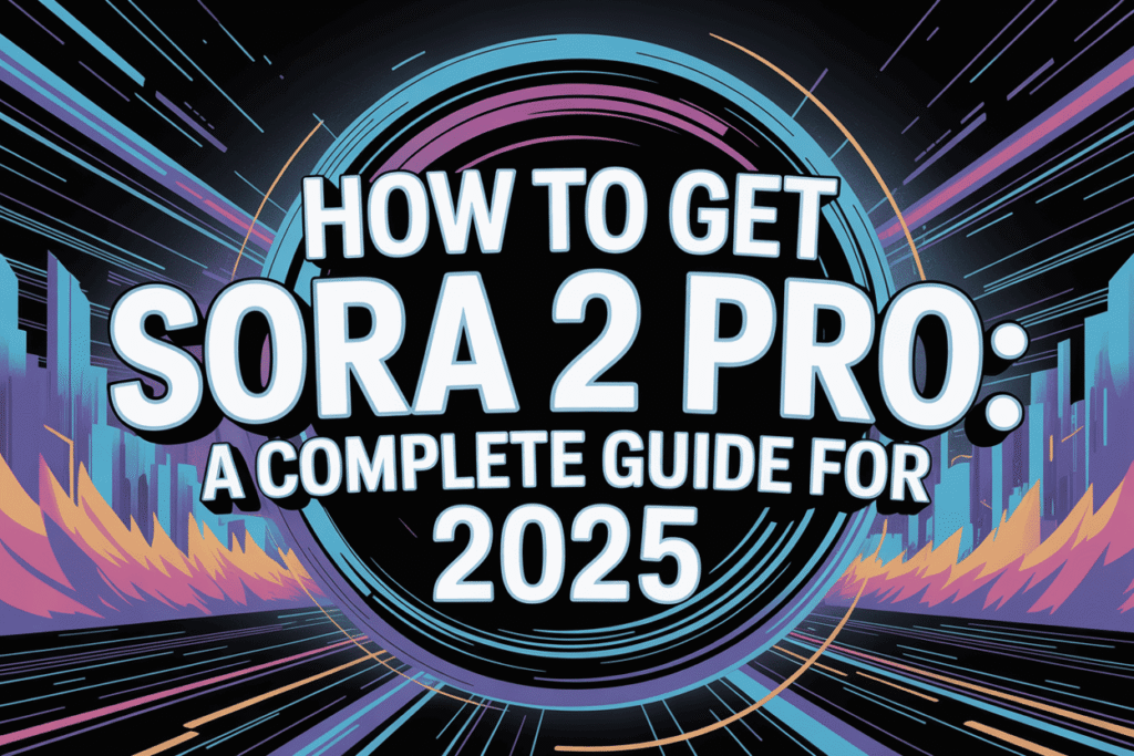 How to Get Sora 2 Pro: A Complete Guide