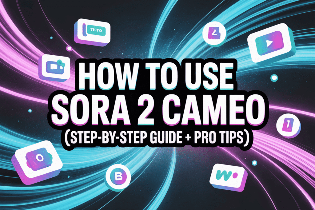How to Use Sora 2 Cameo (Step-by-Step Guide + Pro Tips)