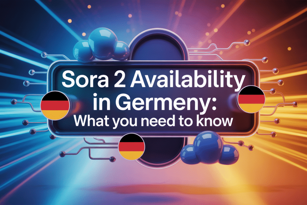 Sora 2 Availability in Germany: What You Need to Know