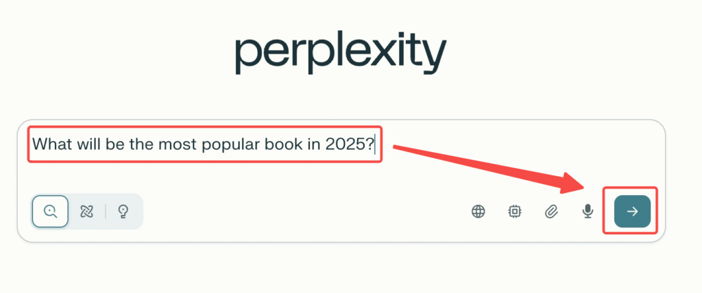 Type your query and press Enter.
