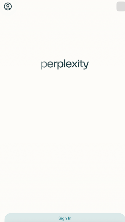 Perplexity iOS App for iPhone