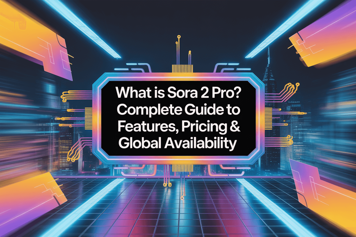 What Is Sora 2 Pro? Complete Guide to Features, Pricing & Global Availability