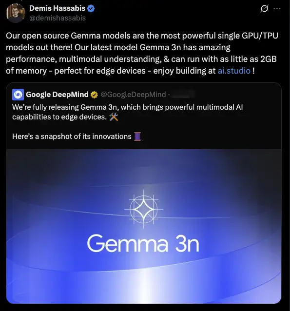 Demiss Twitter Post