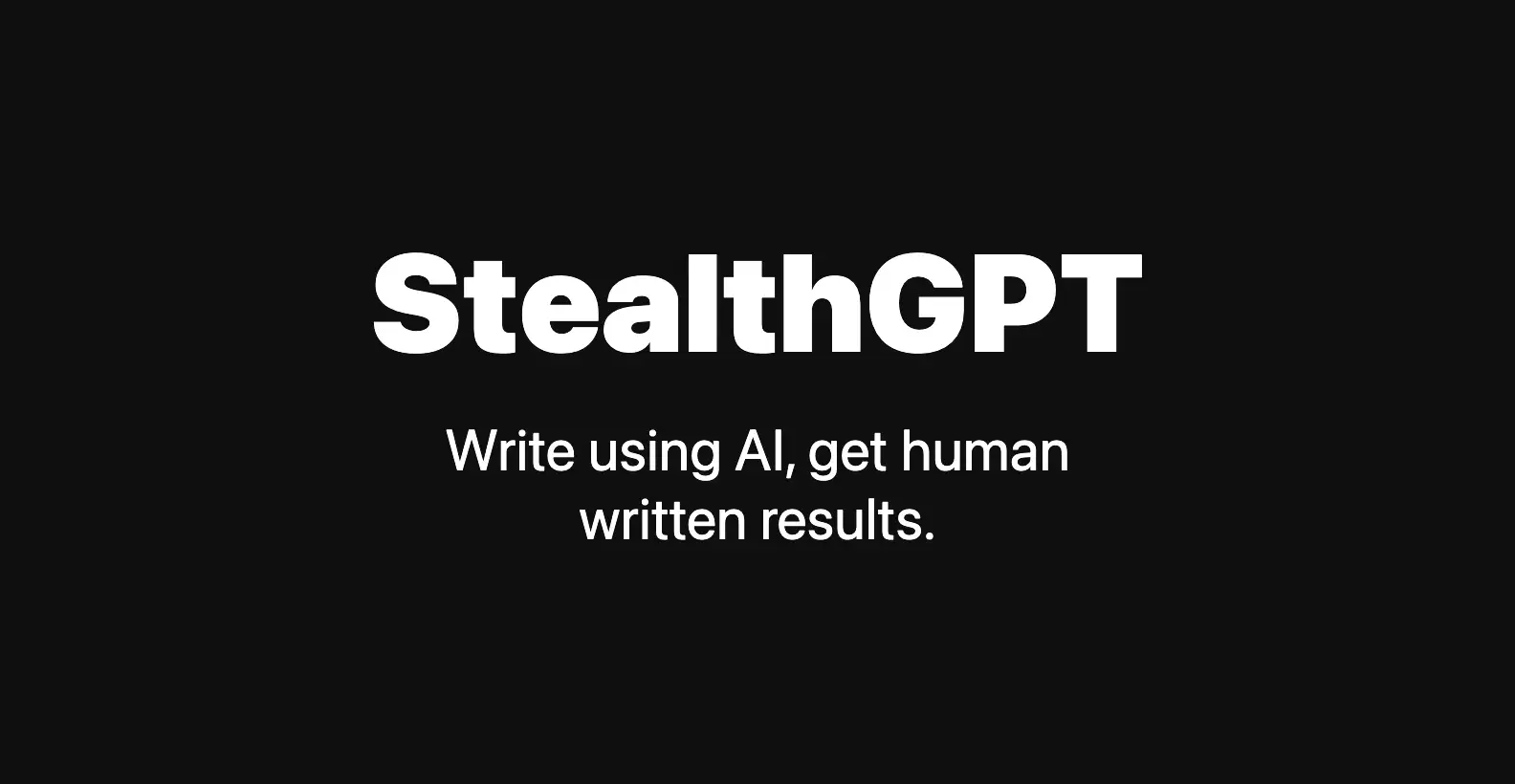 StealthGPT
