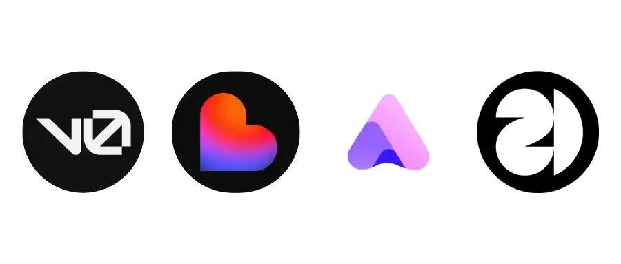 The four platform logos